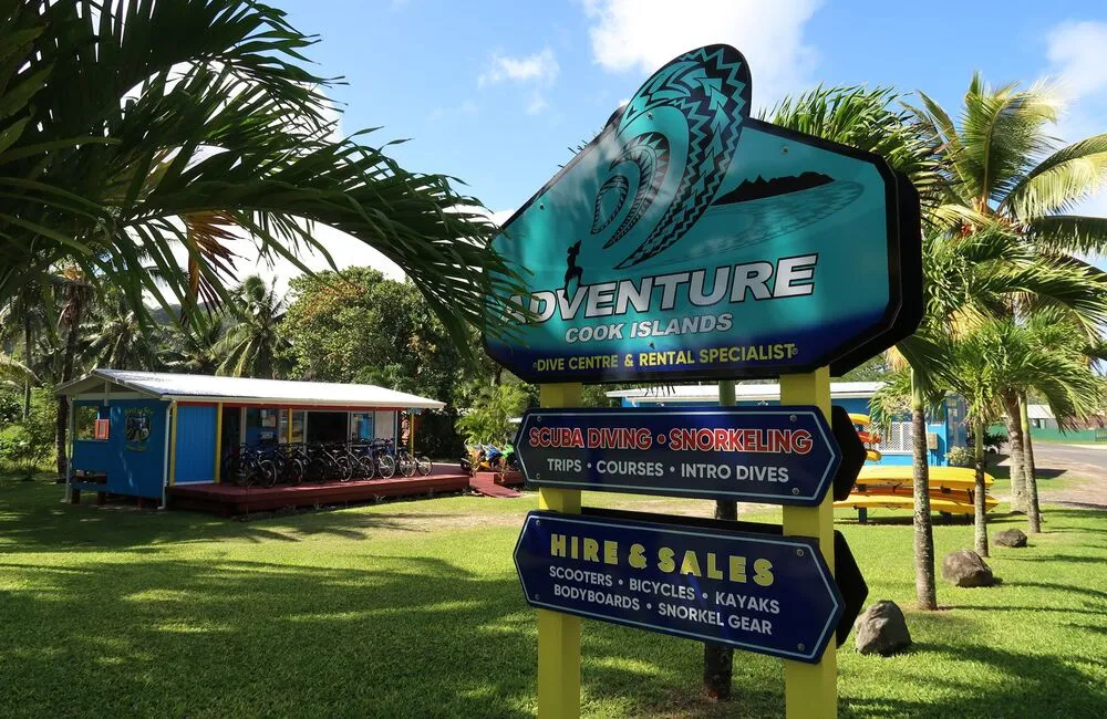 Centre de plongée Adventure Cook Islands - Asie-Pacifique - Baptême/plongée découverte - AdventureCookIslands voyageplongee divecenter