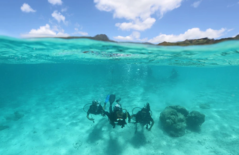 Centre de plongée Scubapiti Moorea - Asie-Pacifique - Baptême/plongée découverte - voyage plongee moorea bapteme de plongee