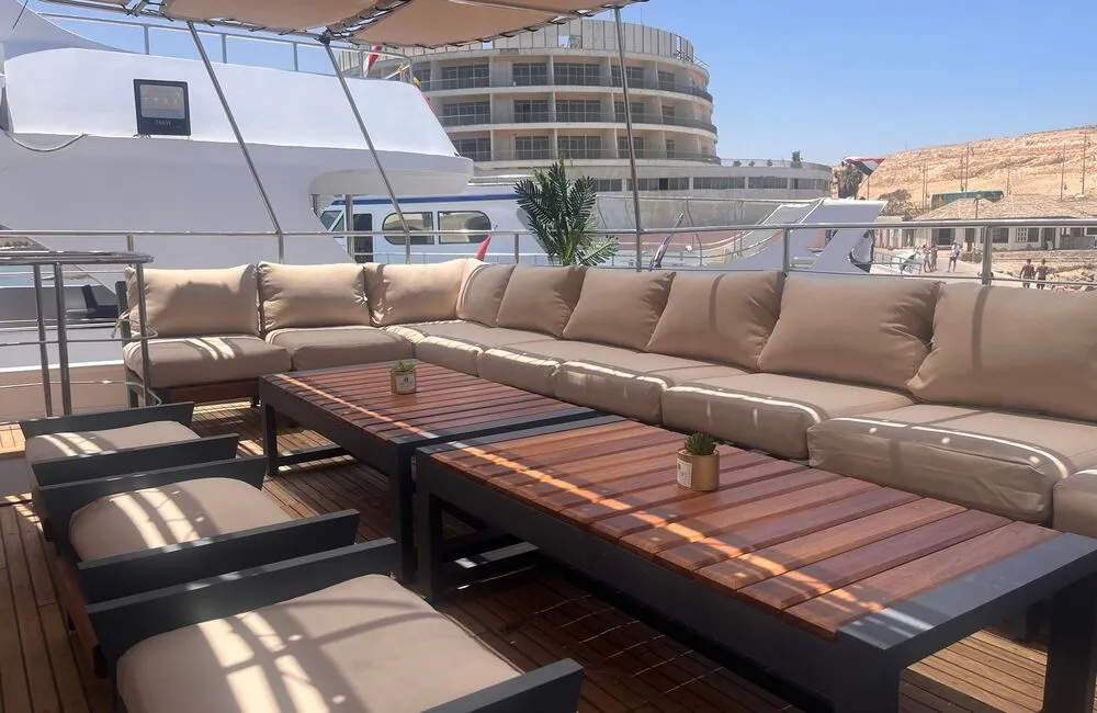 Centre de plongée Galaxy 720 liveaboard - Égypte - voyage plongee liveaboard egypte deck